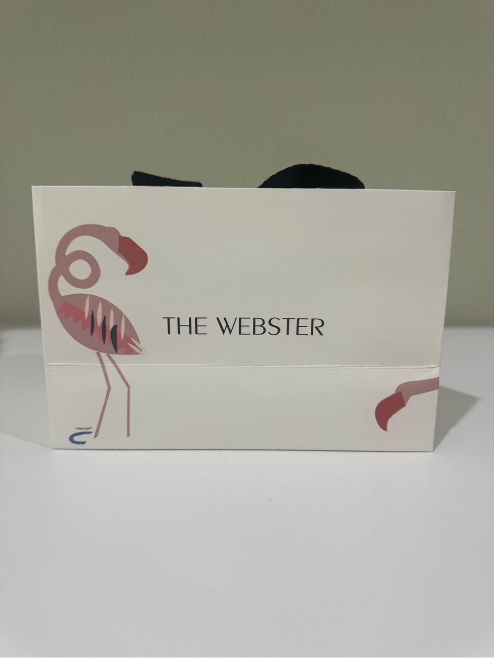 The Webster Pink Flamingo Gift Bag